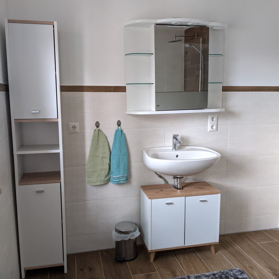 Badezimmer Ferienwohnung 1